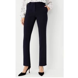 NWT Ann Taylor The Straight Black Pant